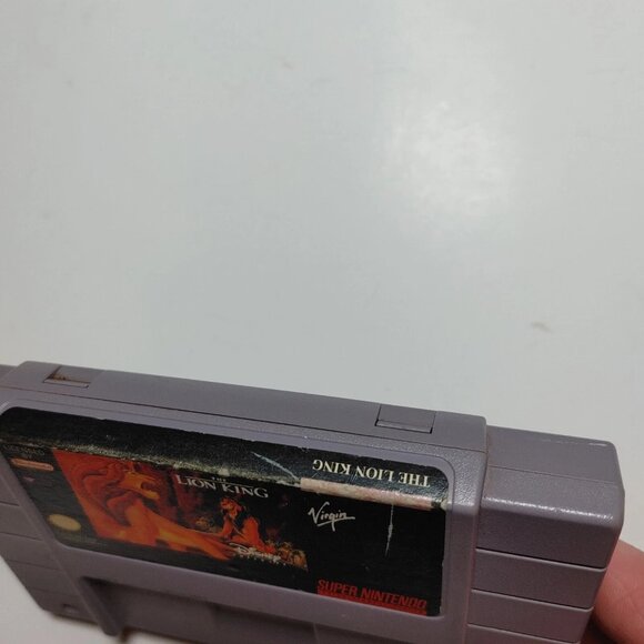 The Lion King (Super Nintendo Entertainment System, 1994) Cartridge Only Cartri - Picture 5 of 10
